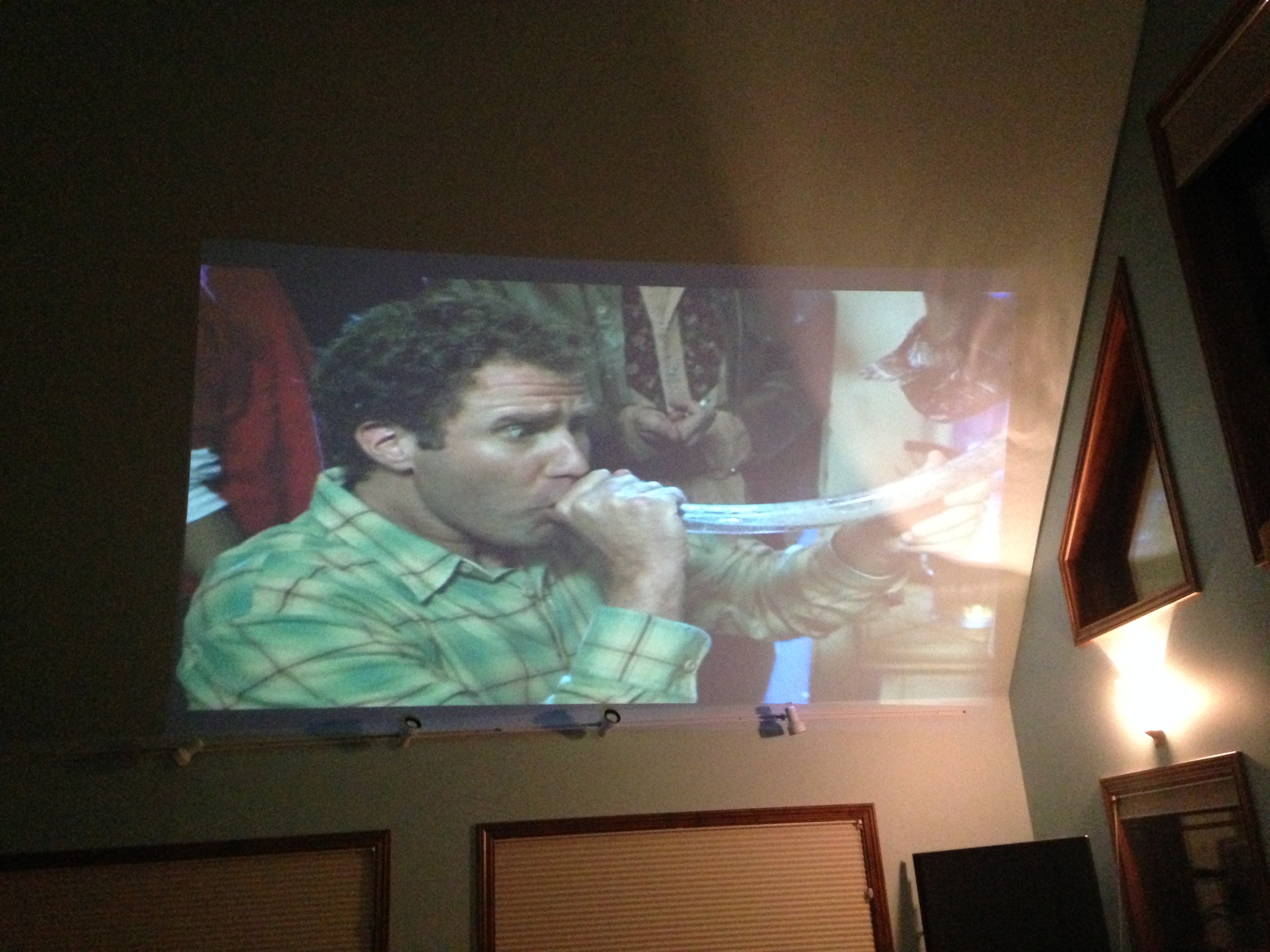 The first screening, 2014