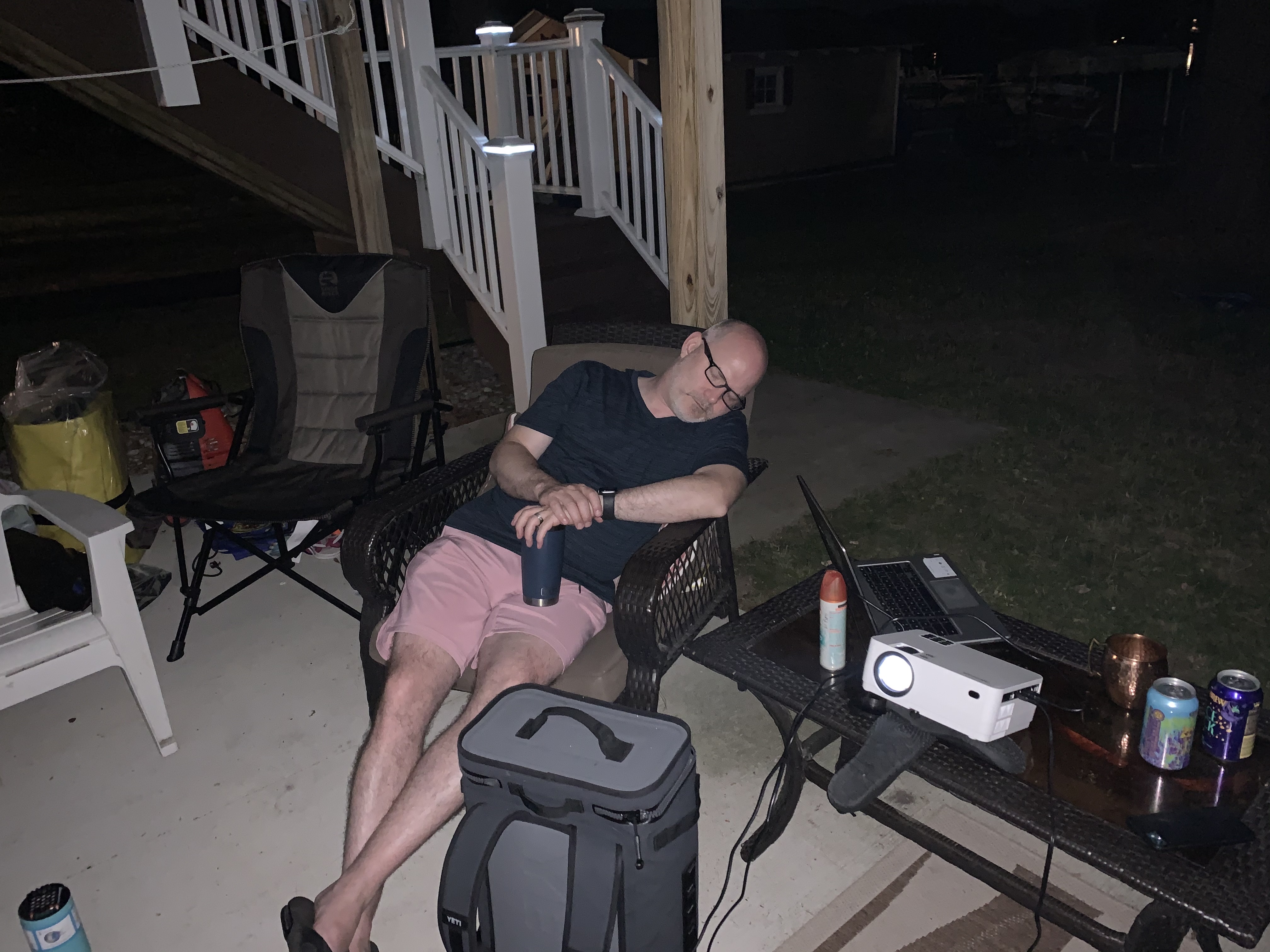 Late night projectionist, 2020