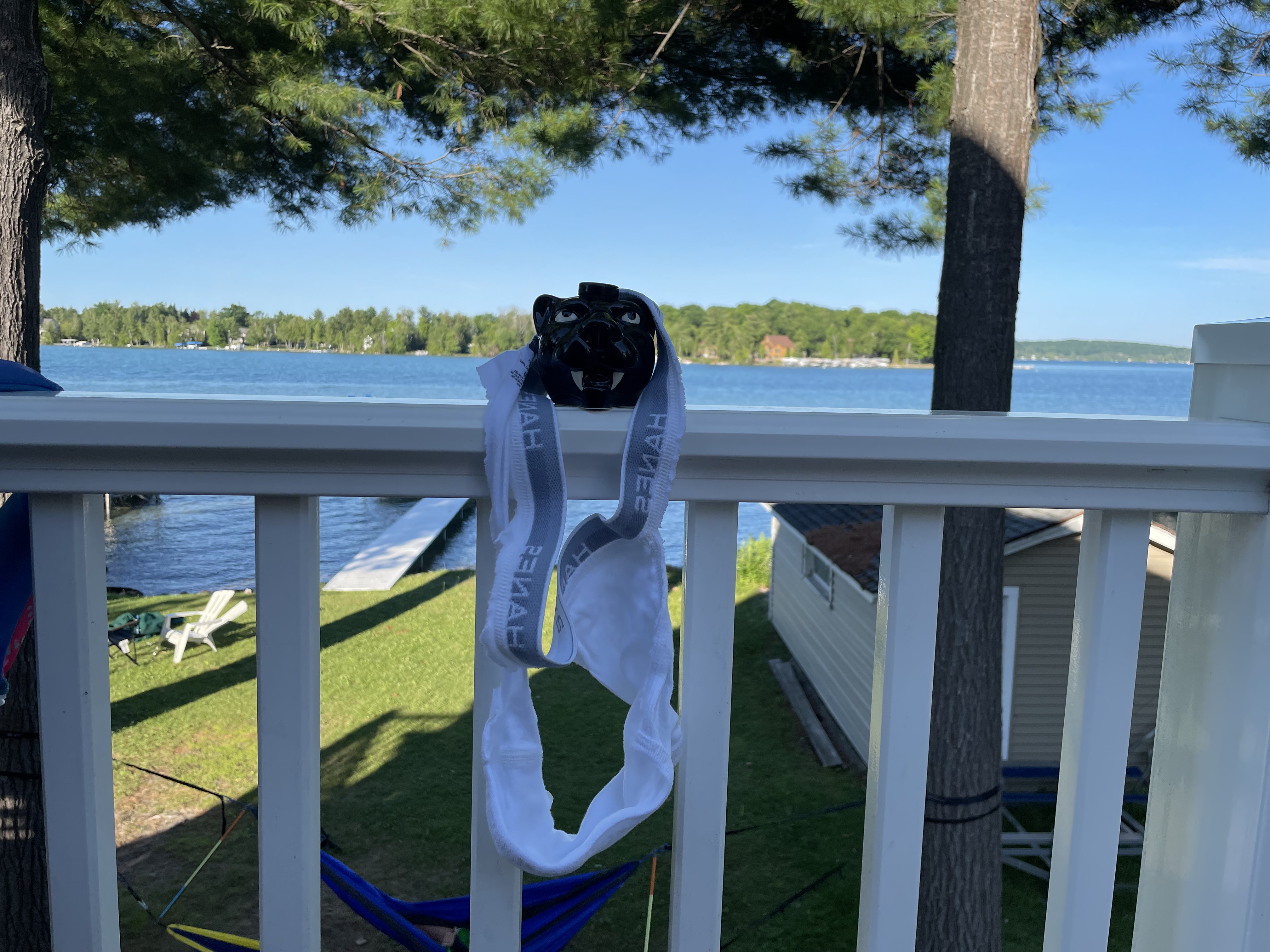 Goggles on the railing, 2022