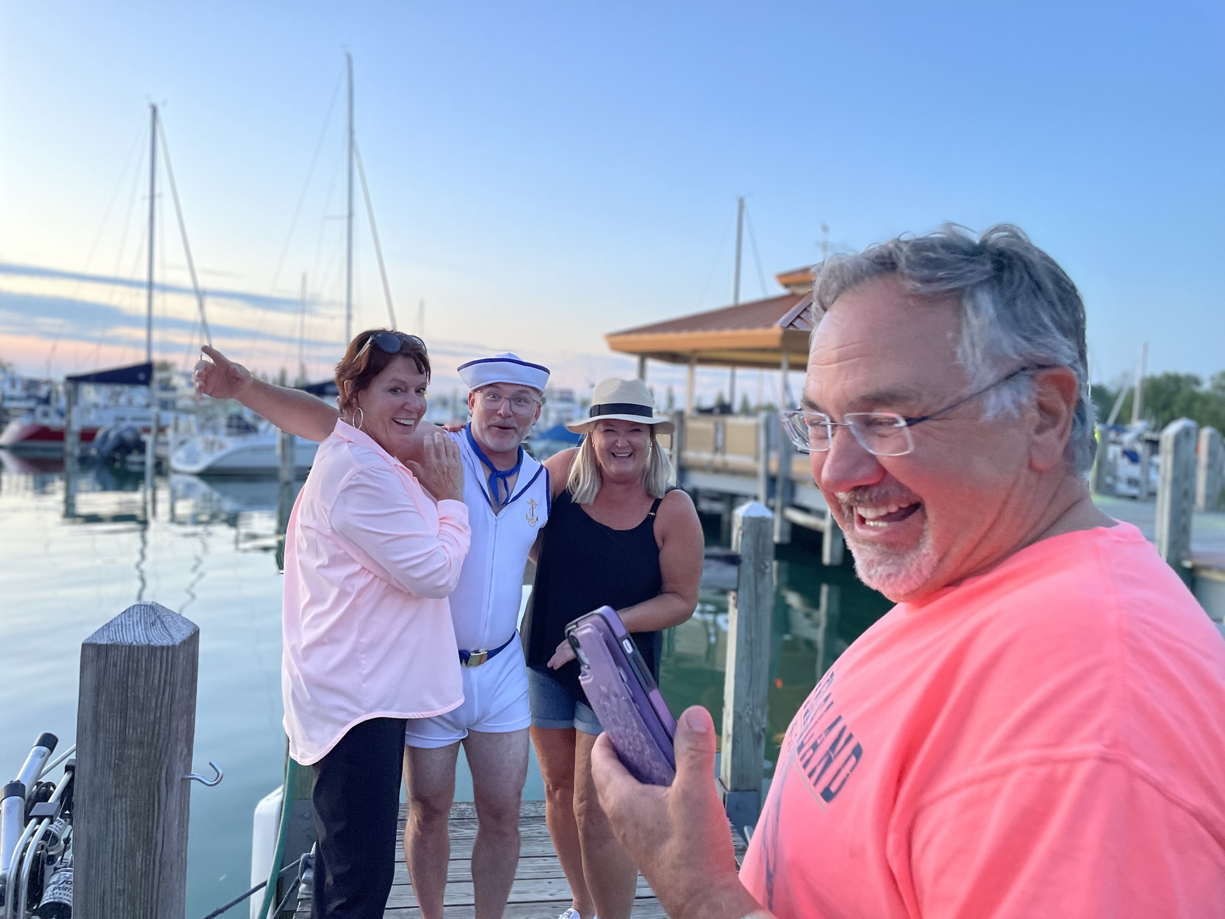 Friends at the dock, 2023