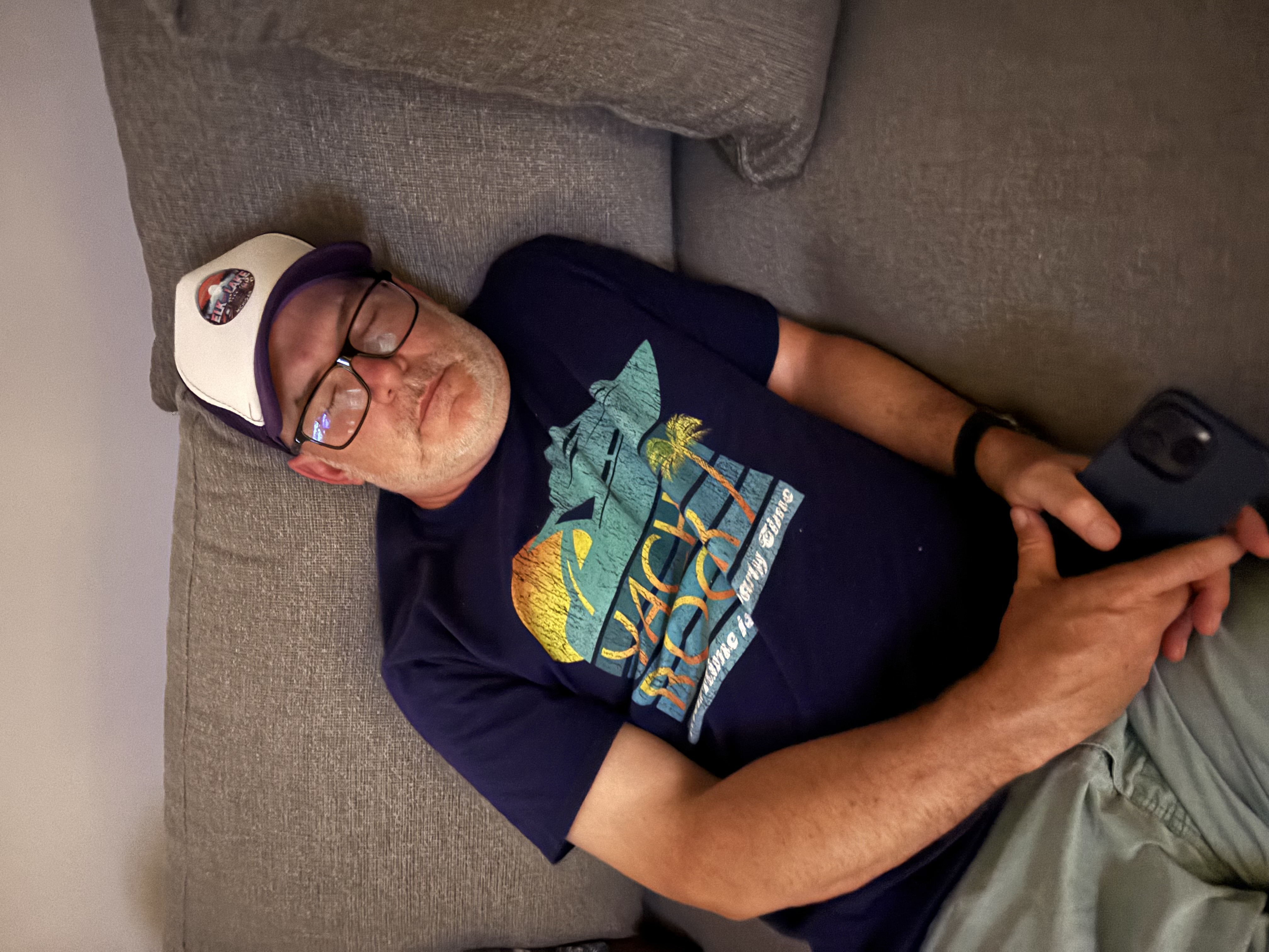 Post-movie nap, 2025